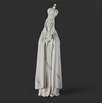 Our Lady of Fatima Resin Statue