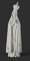 Our Lady of Fatima Marble Resin Statue