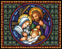 Holy Family Stained Glass Advent Calendar