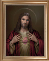 Sacred Heart Framed Art Print