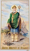 St. Patrick of Ireland Holy Card