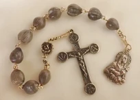 1-decade Job's Tears Our Lady of Sorrows Rosary