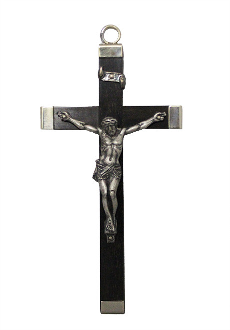 Sisters of Carmel: Wood Inlaid Crucifixes