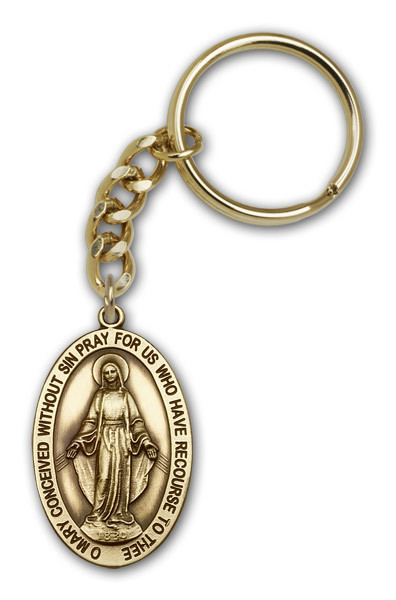Sisters of Carmel: Miraculous Medal Key Chain