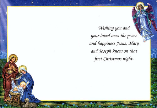 Sisters of Carmel: Christmas Angel Christmas Card