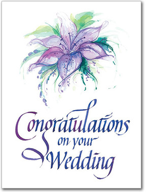 Congratulations On Your Wedding Greeting Card Sisters Of Carmel