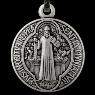 Sisters of Carmel: French Miraculous Medal - Nickel Silver