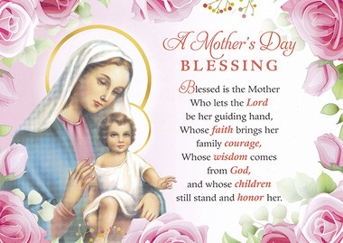 Sisters of Carmel: Mother's Day Blessing with Divine Lord Greeting Card