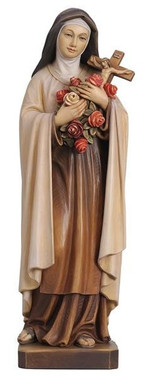 Sisters of Carmel: St. Scholastica Statue