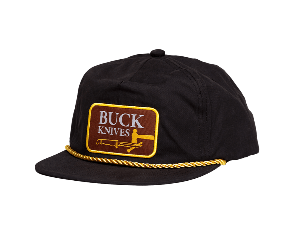 Buck Black Vintage Logo Hat Buck® Knives OFFICIAL SITE