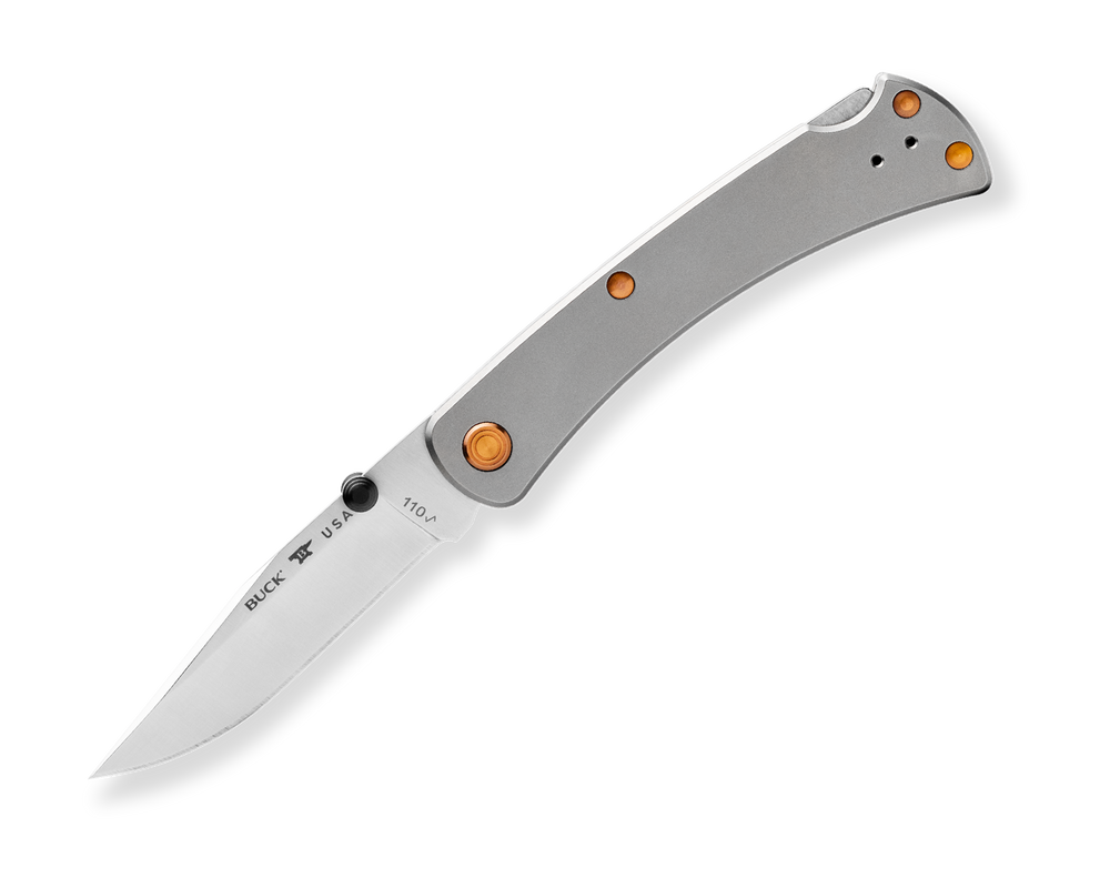110 Slim Pro TRX Titanium Knife 2023 Legacy Collection Buck® Knives OFFICIAL SITE