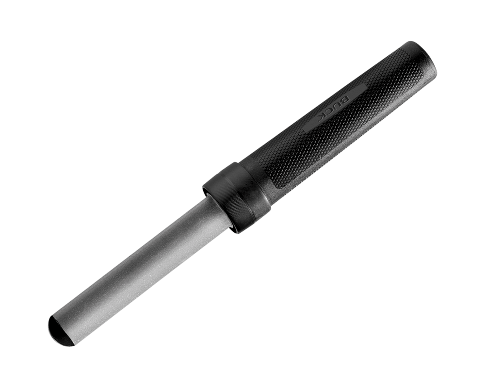 Buck 97081 EdgeTek Dual Steel, 10 Diamond 2-Sided Sharpening Rod, Medium  Grit