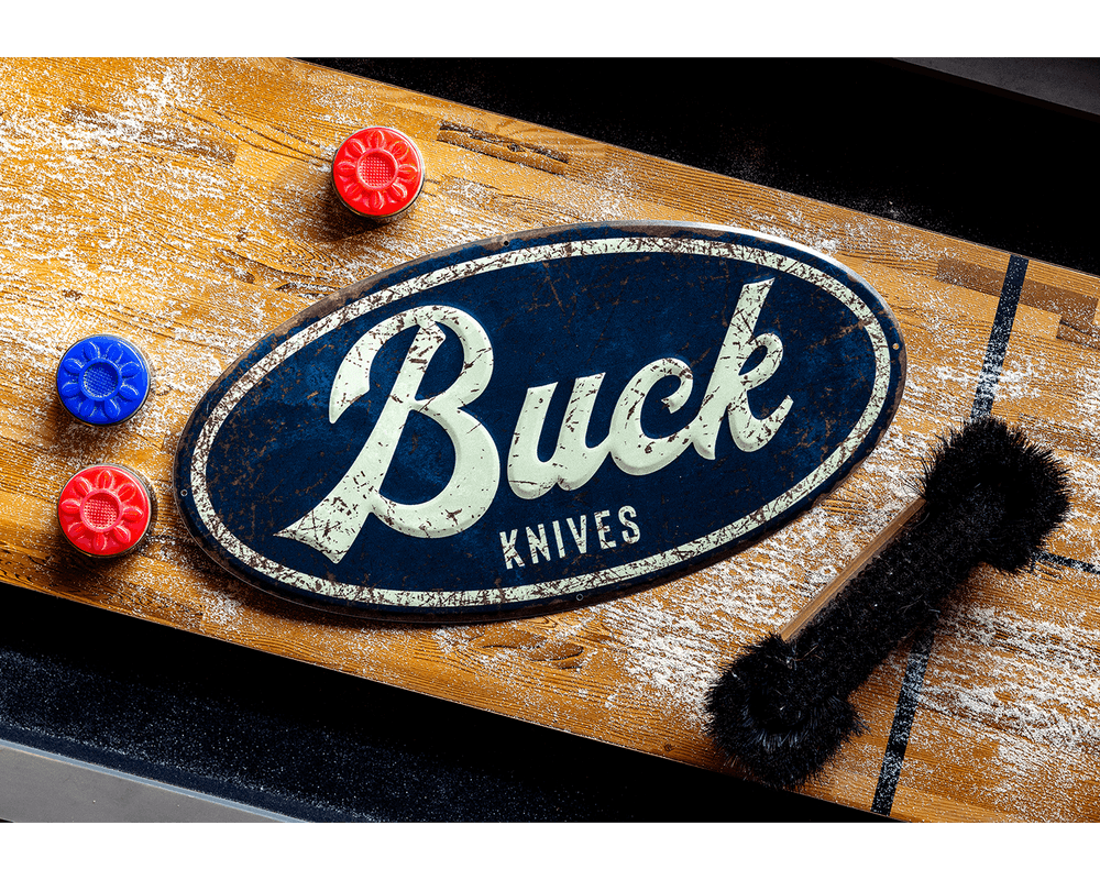 Buck Knives Tin Tacker Sign - Thumbnail 2