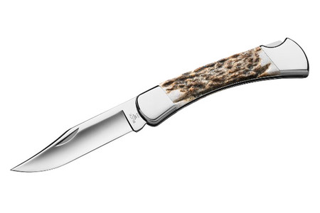 Buck 110 Folding Hunter Knife with Leather Sheath - Buck® Knives
