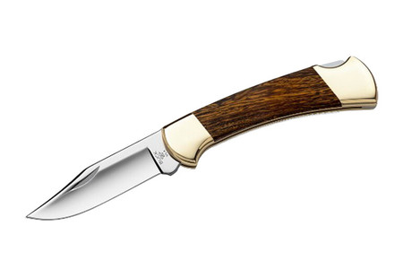 Buck 110 / 112 Ranger Folding Knife Leather Sheath, Retention Adjustab