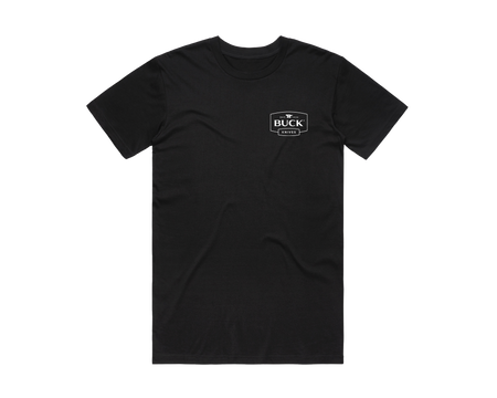 Buck Logo T-Shirt, Black