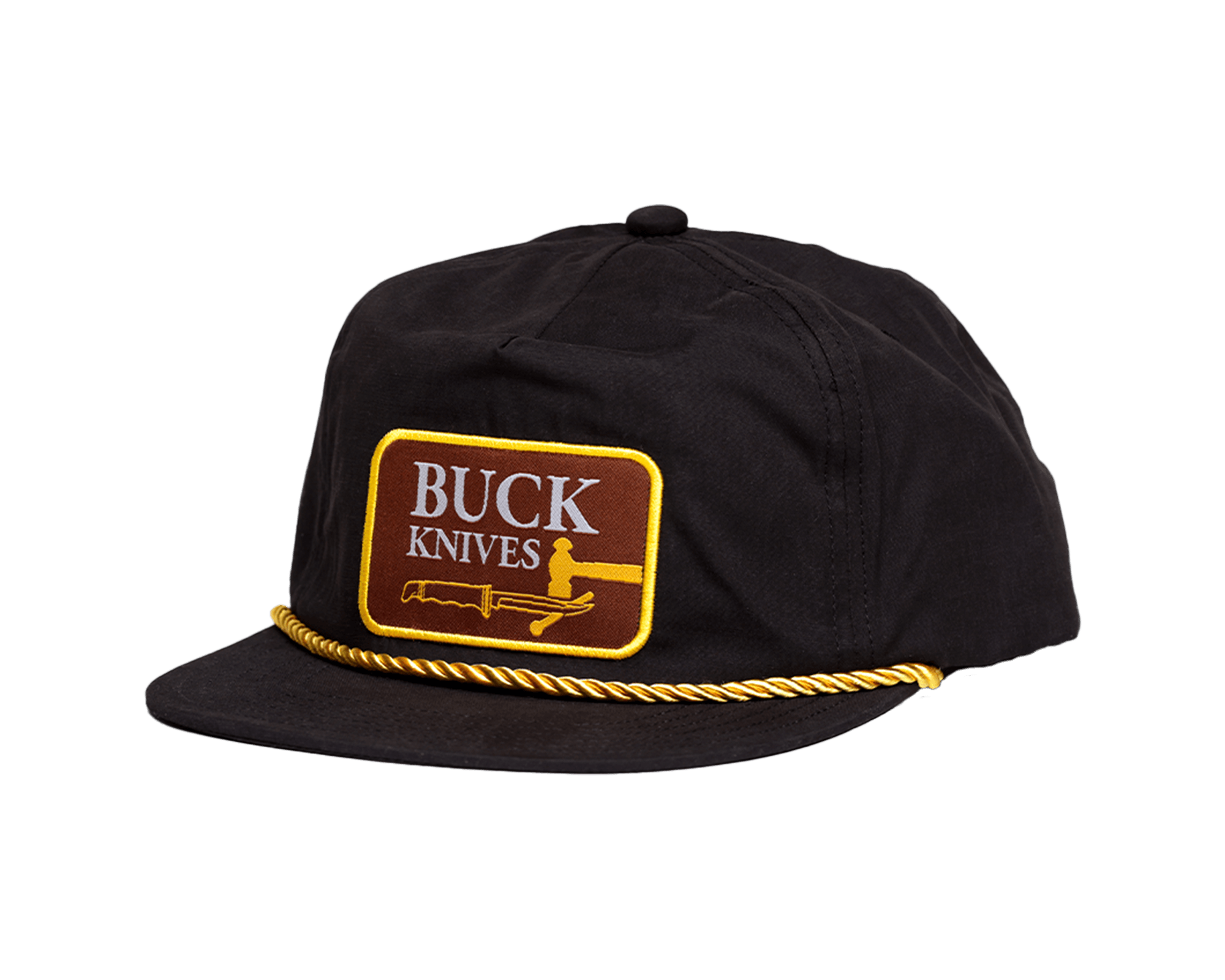 Vintage Buck Logo Hat - Black