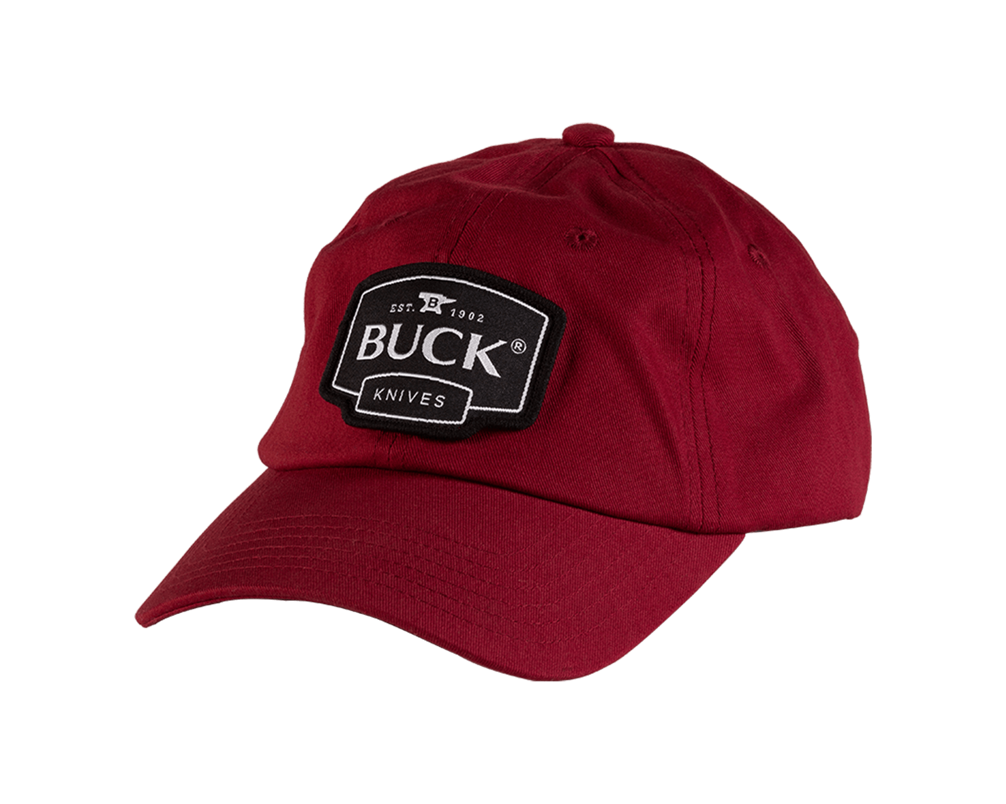 Buck Six-Panel Cardinal Logo Hat