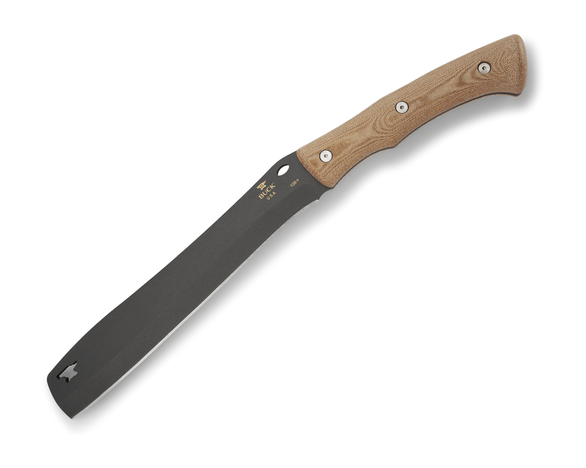 Buck 108 Compadre Froe with Leather Sheath - Buck® Knives OFFICIAL 