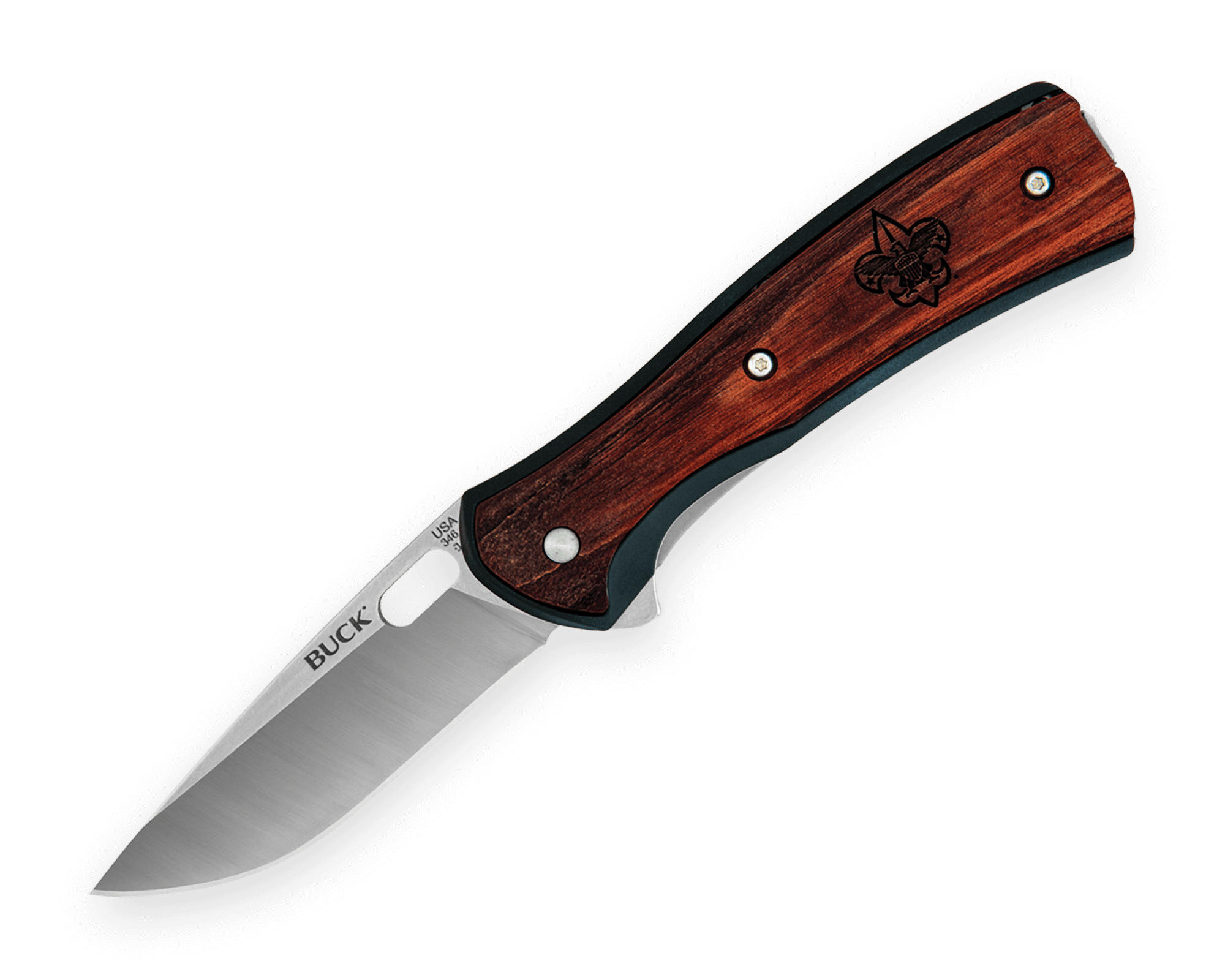 Buck Vantage Large Boy Scout Knife with Pocket Clip - Buck® Knives OFFICIAL  SITE