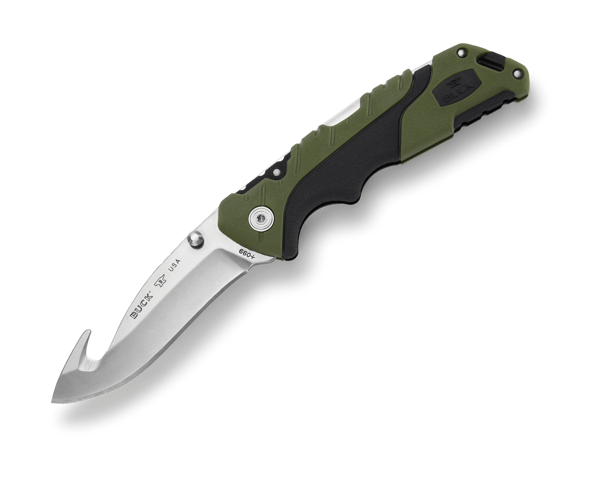 660 Large Folding Pursuit Guthook Knife