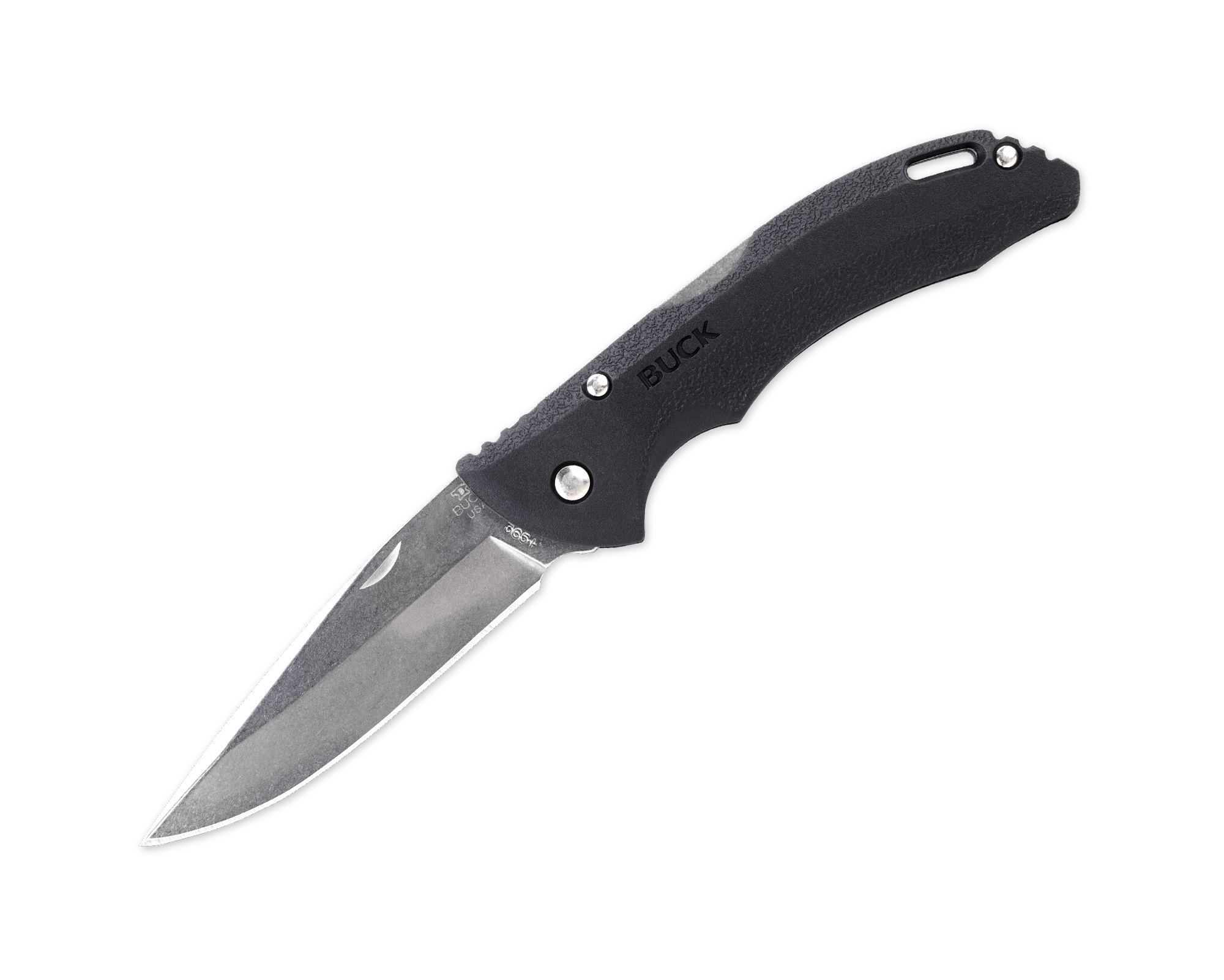 365 Rival II Knife with Bantam Handle - Black, Nail Notch