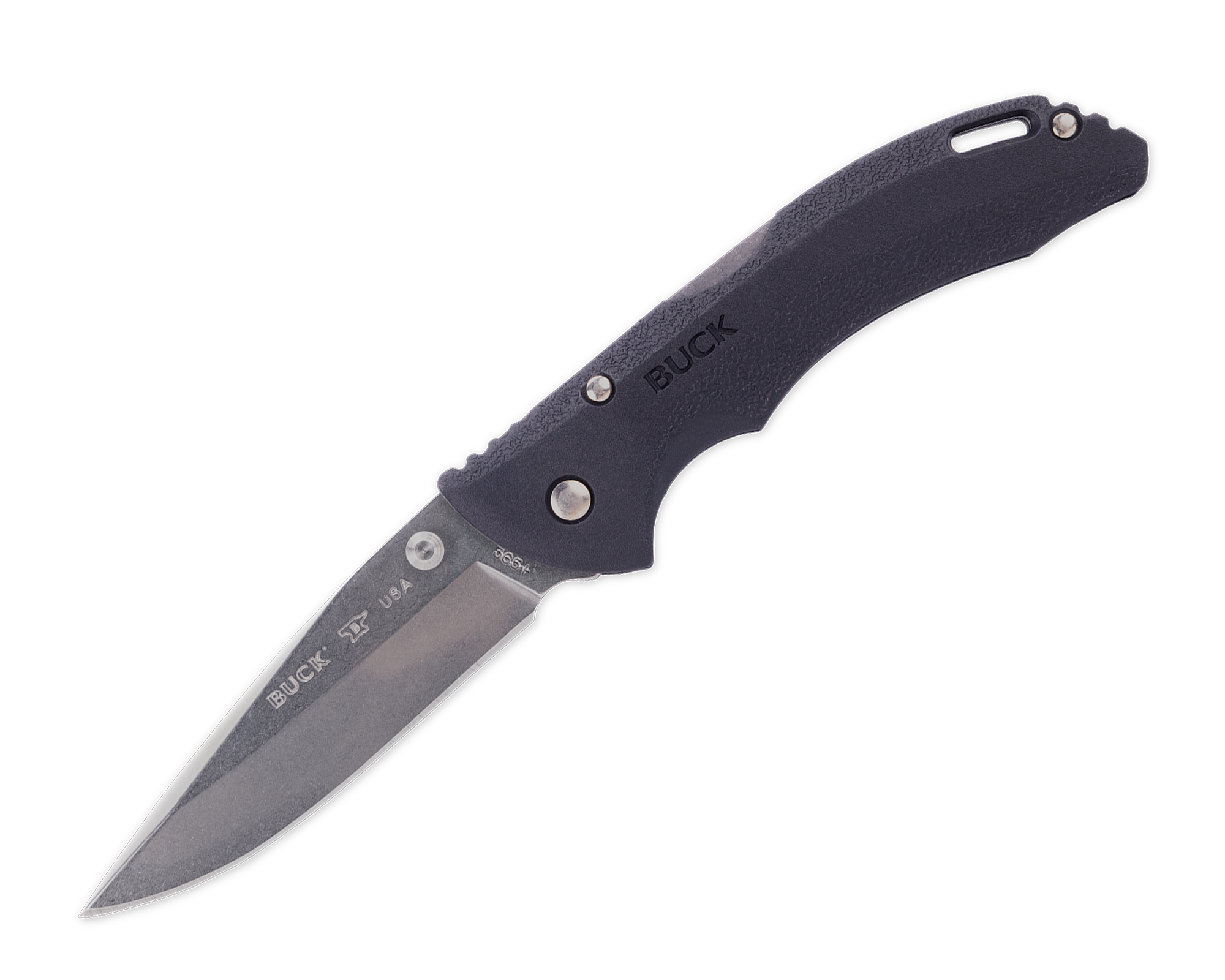 365 Rival II Knife with Bantam Handle - Black, Thumbstud