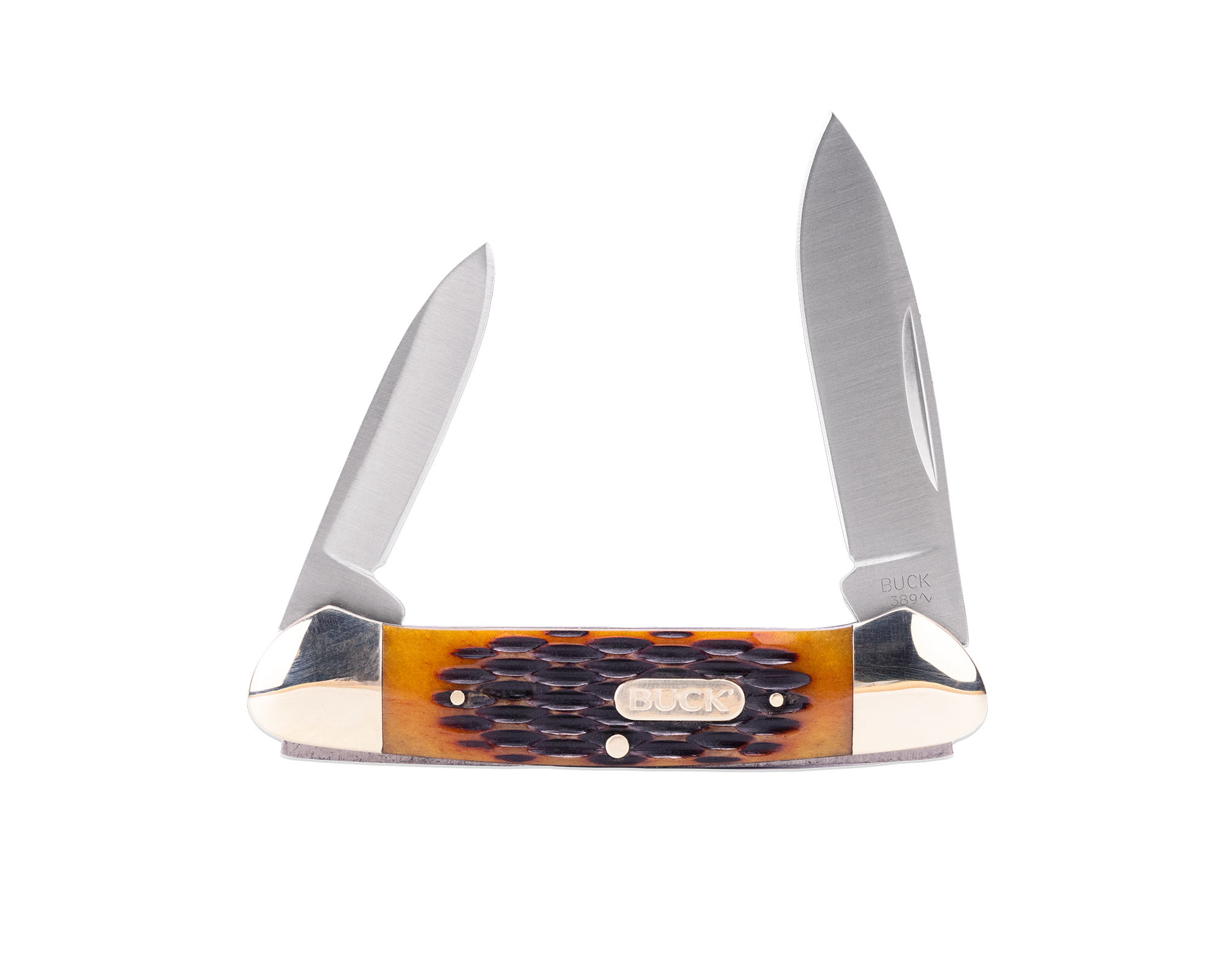 389 Canoe Knife - Jigged Bone