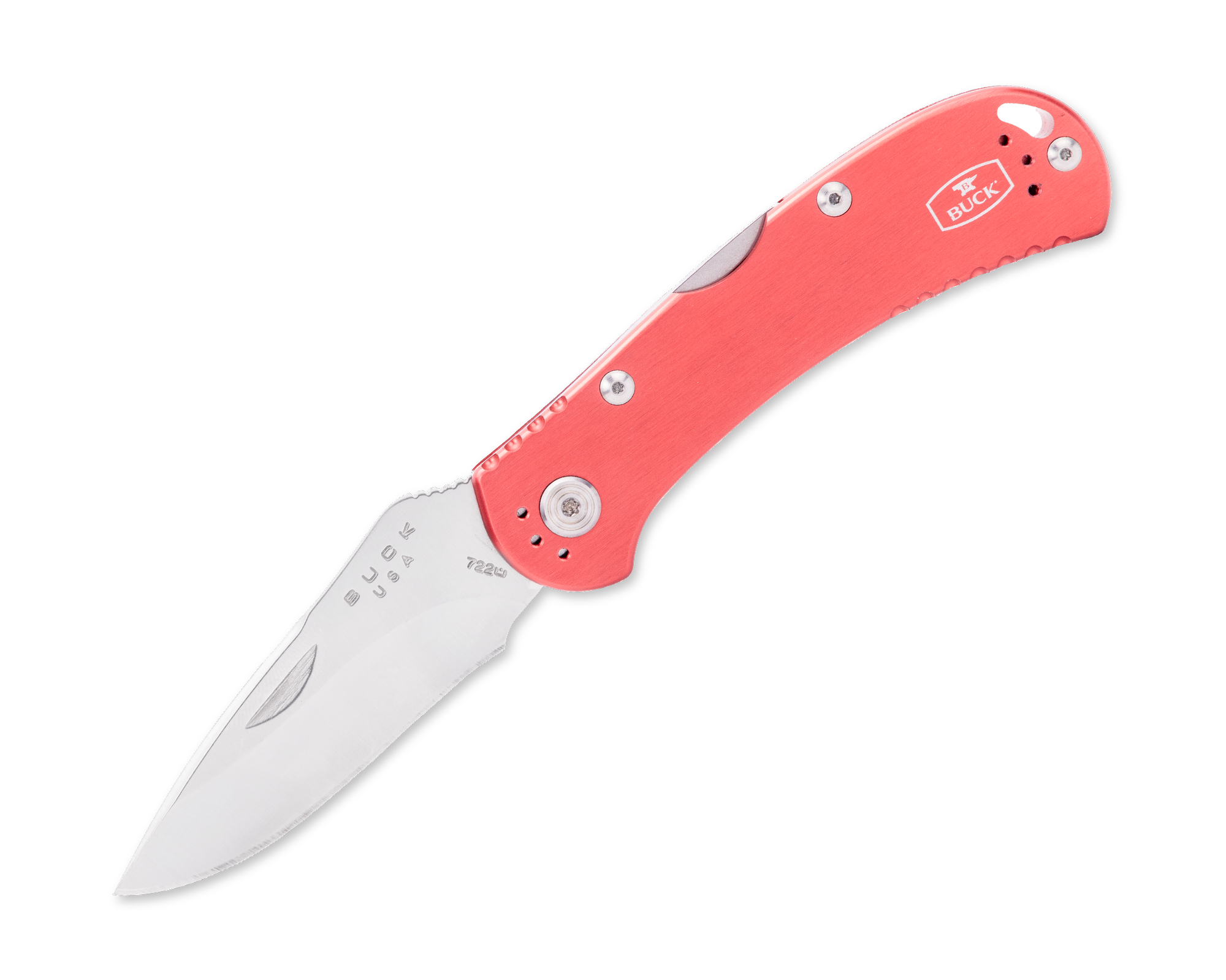 722 SpitFire Knife - Red Anodized Aluminum