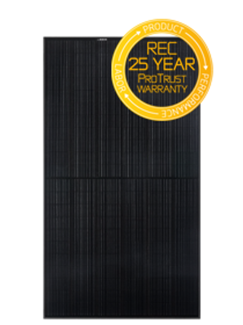 REC Alpha Pure Series 410W All Black