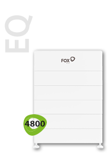 Fox EQ HV EQ4800-L6, 27.96kWh 1x Master 5x Slave