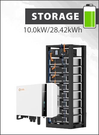 Pylon Powercube H2 28.42kWh & Solis S6 3PH 10kW Package