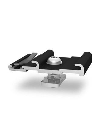 InsertionRail Cross con. Black (BTO)