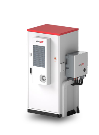 SolarEdge Commercial Inverter (50kW) & Battery (102.4kWh) Outdoor Solution