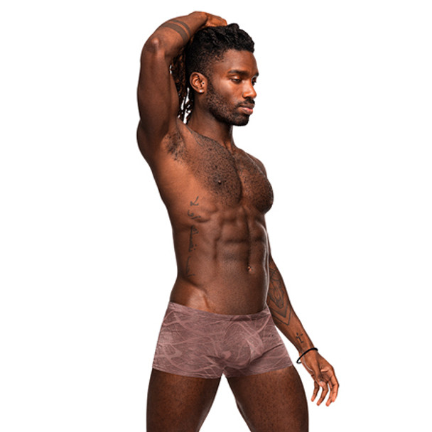 Male Power Inter-Mingle Mini Short Mauve M