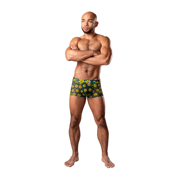 Male Power Petal Power Pouch Short Daisy Print M