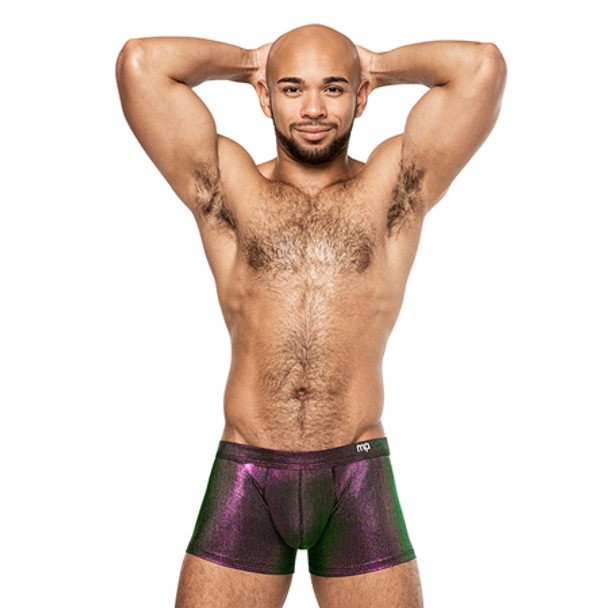 Male Power Hocus Pocus Uplift Mini Short Purple S