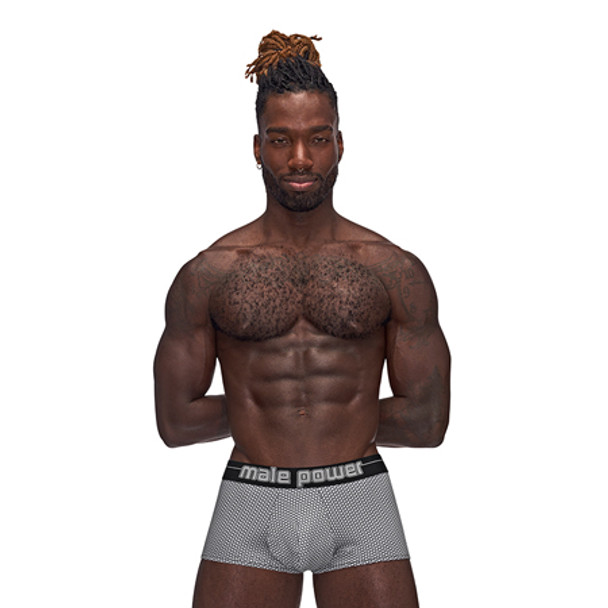 Male Power Sexagon Mini Short Gray S