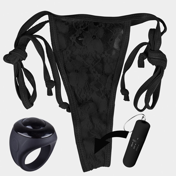 My Secret Screaming O Remote Panty Vibe Black