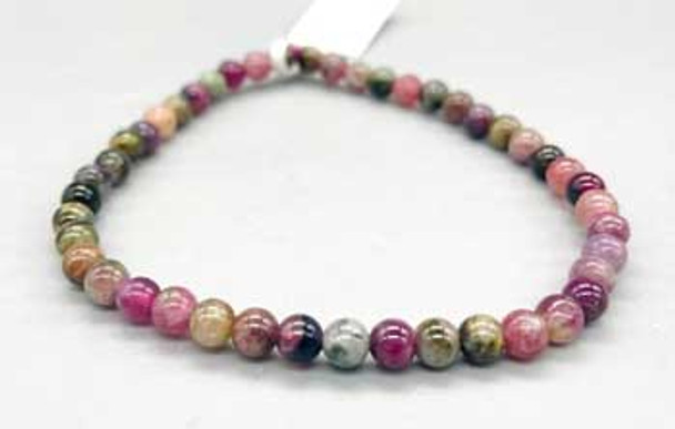 4mm Tourmaline, Mixed bracelet