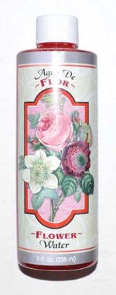 8oz Flower Water (Aqua de Flores) wash