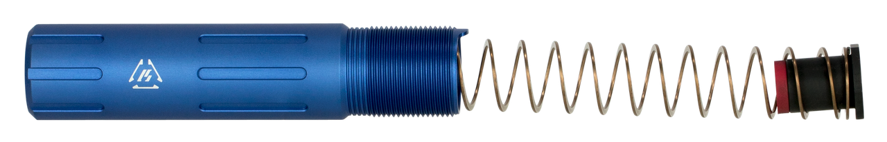 Strike Buffer Tube, Si Ar-spre-slick-blu Ar Shrt Pst Rec Buffer Tube ...