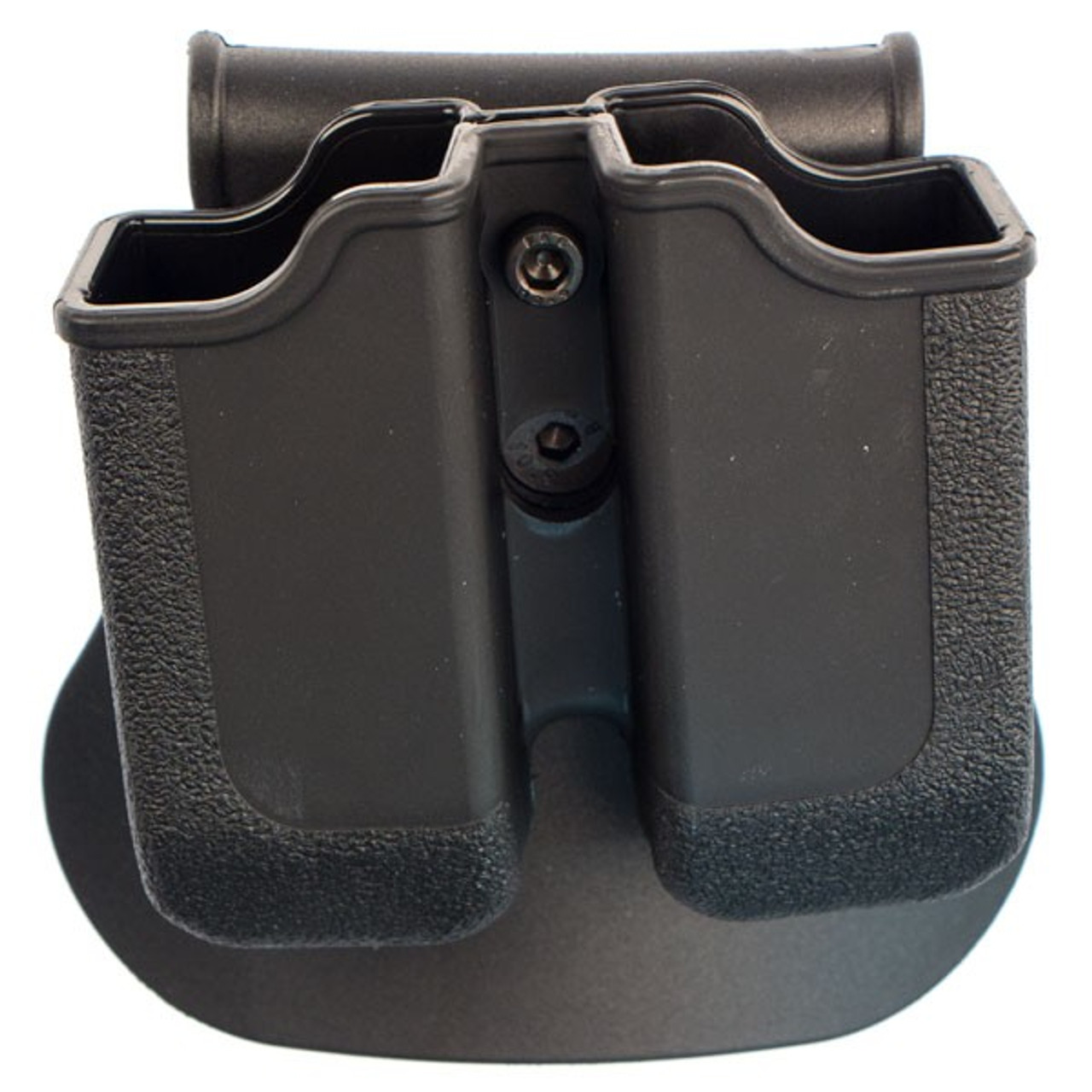 SigTac Black Polymer Double Magazine Pouch Black Paddle Glock