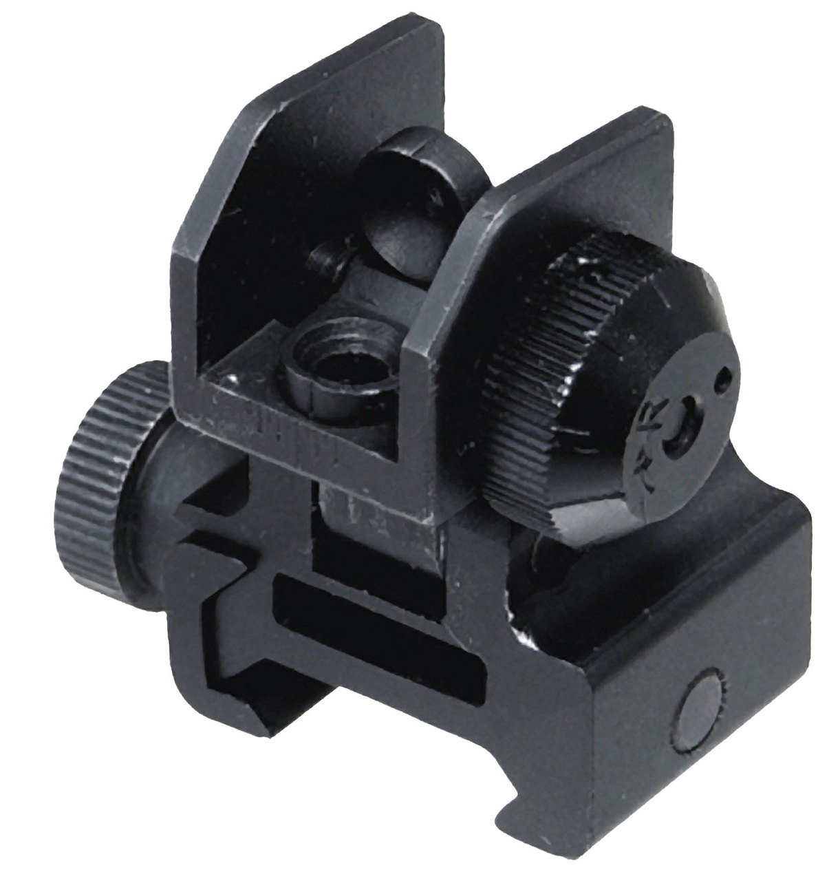AR15 Folding Rear Sight Aim Sports Abide Armory