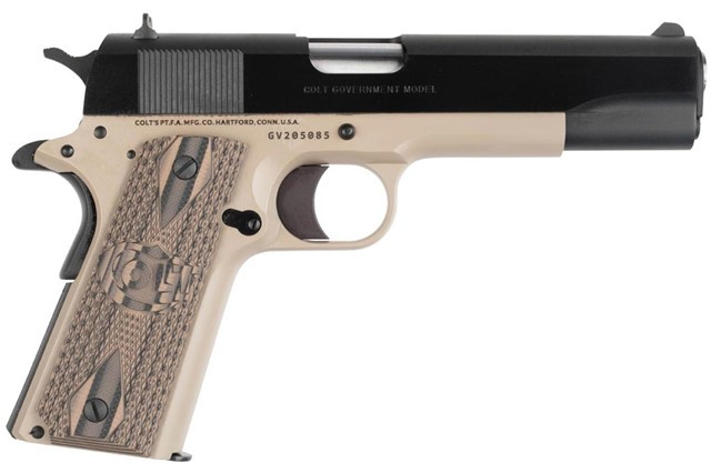 1911 Colt Government .45 acp - McMillan Tan - Abide Armory