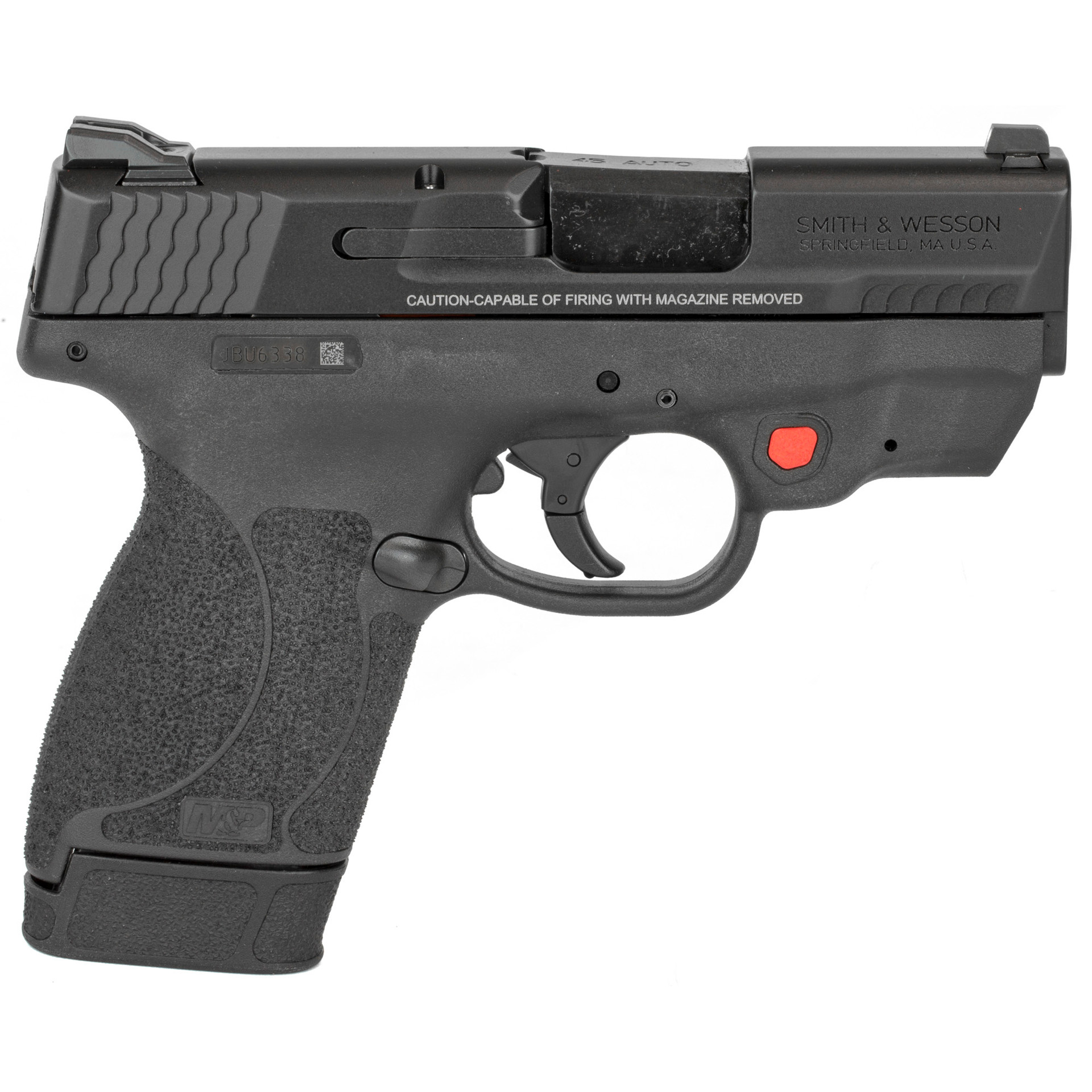 Smith & Wesson Pistol M&P Shield .45 ACP Integral Laser 12087 Abide Armory Smith & Wesson Pistol M&P Shield .45 ACP Integral Laser 12087 Abide Armory