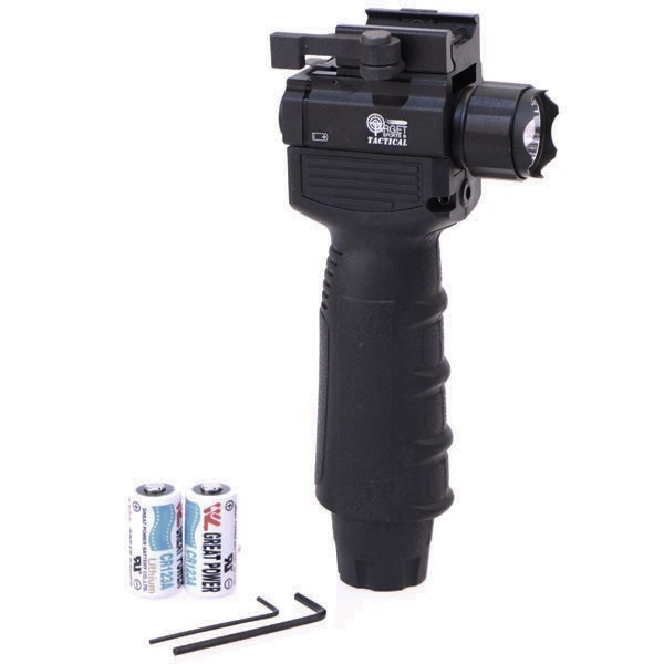 LASER / LIGHT COMBO Vertical Grip Picatinny 120 Lumen Target