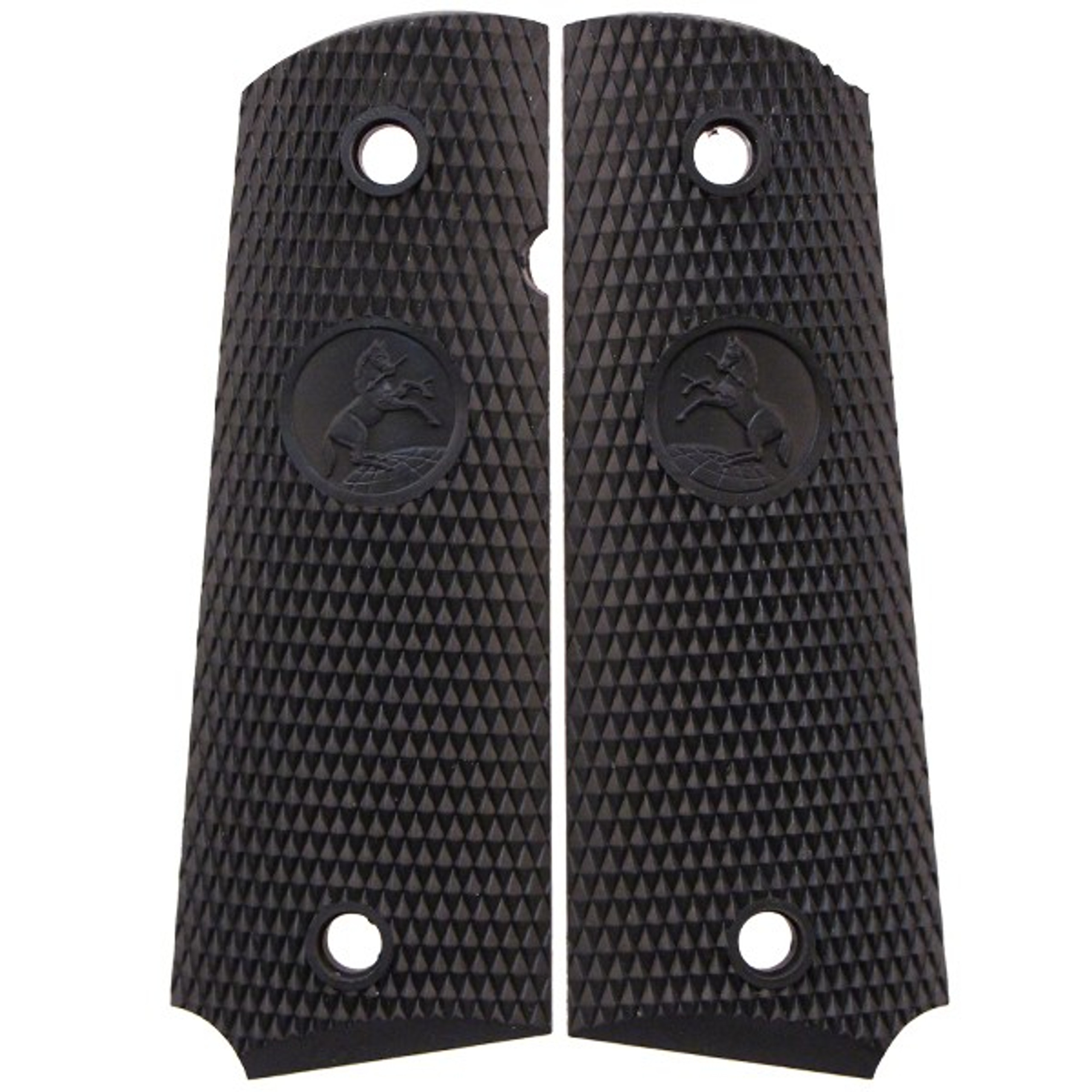 Colt Grips Government Full Size Rubber Rampant Colt Logo Abide Armory 8140