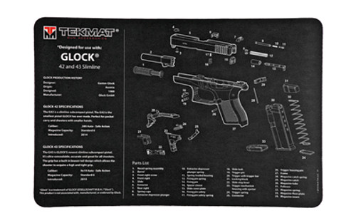 TekMat Mat Glock 42/43 R17-GLOCK-42-43