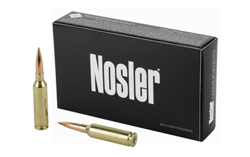 NOSLER Boat Tail Hollow Point RDF HPBT 6MM Creedmoor 60135